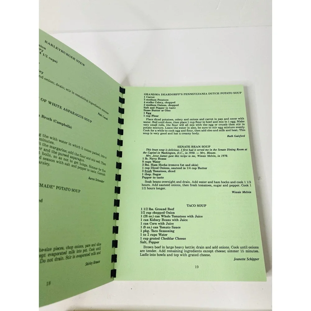 Jefferson County Germanfest‎ Cookbook 1991 Fairbury Nebraska Vintage Recipes